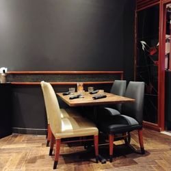Inside the restaurant