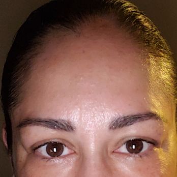 Vanguardia Microblading & Hair Design - before final touch-up - Permanent Makeup Near Me - Long Beach, California