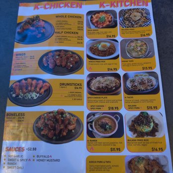 K-Chicken & Beer - Menu July 2022 - Korean Near Me - Monrovia, California K-Chicken & Beer - Menu July 2022 - Korean Near Me - Monrovia, California