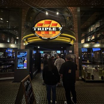 Triple 7 Restaurant and Microbrewery - Entrance inside Main Street Station Casino - American Near Me - Las Vegas, Nevada Triple 7 Restaurant and Microbrewery - Entrance inside Main Street Station Casino - American Near Me - Las Vegas, Nevada
