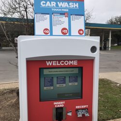 Circle K - Touch less car wash at the Circle K / Valero.
