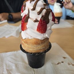 Nutella & strawberries. Nutella & strawberries.