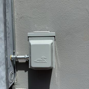 Sparks by Rabbit - RV receptacle box installed on the wall - Electricians Near Me - Scottsdale, Arizona Sparks by Rabbit - RV receptacle box installed on the wall - Electricians Near Me - Scottsdale, Arizona