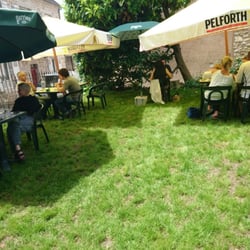 Hôtel du Centre - Terrasse au jardin