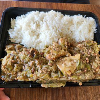 Kendejah Restaurant - Okra + rice - African Near Me - San Leandro, California Kendejah Restaurant - Okra + rice - African Near Me - San Leandro, California