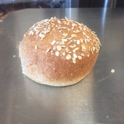 MOOYAH Burgers, Fries & Shakes - Whole wheat buns. Yummy