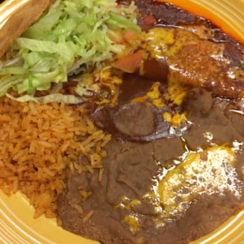 Someburros - No. 1 combo which is a taco, cheese enchiladas, rice and beans. - Mexican Near Me - Tempe, Arizona Someburros - No. 1 combo which is a taco, cheese enchiladas, rice and beans. - Mexican Near Me - Tempe, Arizona