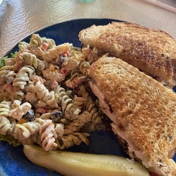 Old Mill Bakery Cafe - a sandwich and pasta salad - Bakeries Near Me - Pigeon Forge, Tennessee
