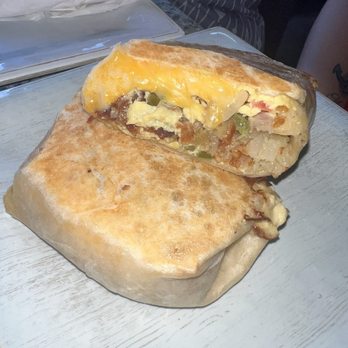 Pop's Sunset Grill - Breakfast burrito - Seafood Near Me - Nokomis, Florida