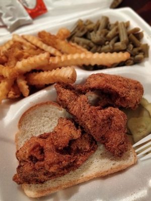 Moore's Spicy Fried Chicken by null