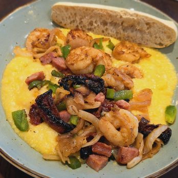 First Watch - Shrimp and Grits with Andouille Sausage. - Breakfast & Brunch Near Me - Orlando, Florida