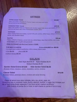 Menu photo 4 High Sierra Bar & Grill Terlingua, TX Menu photo 4 High Sierra Bar & Grill Terlingua, TX