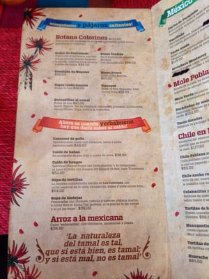 Menu photo 5 Los Colorines Tepoztlán, MOR Menu photo 5 Los Colorines Tepoztlán, MOR