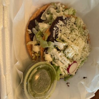 El Rincon Oaxaqueño - Tostadas. (w/ black beans) - Food Trucks Near Me - Pittsburgh, Pennsylvania