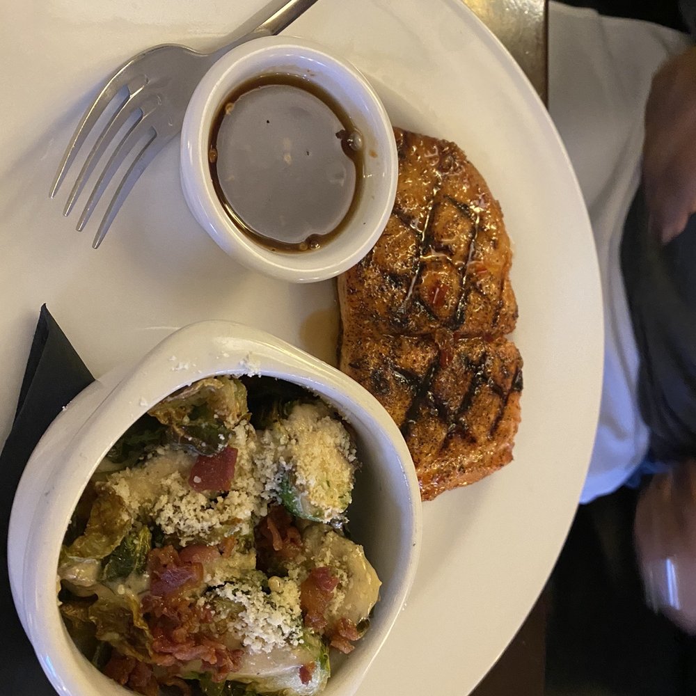 Meritage - Salmon with maple on the side - New American Near Me - Cincinnati, Ohio