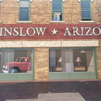 Standin' On A Corner - Looks like a Hopper painting . - Gift Shops Near Me - Winslow, Arizona