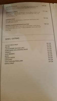 Menu photo 6 Globe Bookstore & Café Prague, PR