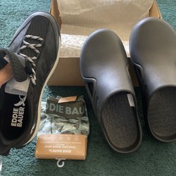 Eddie Bauer Outlet - Omg saved massive on their 70% off shoe sale and 60% off clearance sale. JESUS CHRIST!!!!!!!!