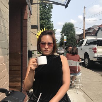 Cafe Moulin - I usually don't sit outside but it's so pack inside and I don't want to wait. - Breakfast & Brunch Near Me - Pittsburgh, Pennsylvania