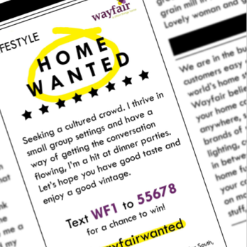 iVision Mobile - wayfair.com text alerts - powered by iVision Mobile - Marketing Near Me - Chatsworth, California iVision Mobile - wayfair.com text alerts - powered by iVision Mobile - Marketing Near Me - Chatsworth, California