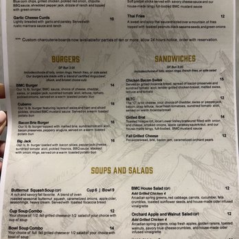 Big Mountain Ciderworks - menu - Cideries Near Me - Kalispell, Montana