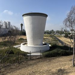 Worlds Largest Paper Cup - The world's largest paper cup.