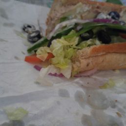Awesome tuna... Yes I said AWESOME TUNA! This location has up their game. Made to order on the App. and a BOGO Footlong deal