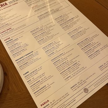 Boqueria Dupont - Menu - Tapas Bars Near Me - Washington, DC, District of Columbia