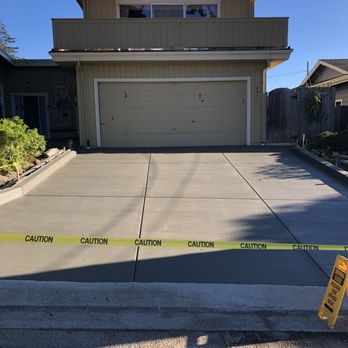 Russell Smith Concrete - new driveway - Masonry/Concrete Near Me - Santa Cruz, California