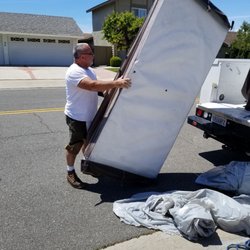 Spa-Tech - Jim carried 2 sides of a huge spa cover out of our back yard with obstacles.Then he carried 2 new large covers to replace the old ones.