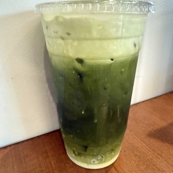 Angkor Wok - Pandan Jelly drink. - Asian Fusion Near Me - Seattle, Washington