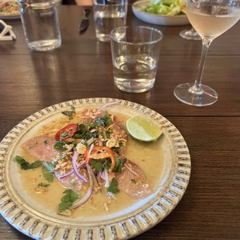 The Bungalow Kitchen - Hamachi sashimi - New American Near Me - Tiburon, California The Bungalow Kitchen - Hamachi sashimi - New American Near Me - Tiburon, California