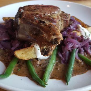Watershed Cafe - Pork chop - New American Near Me - Leavenworth, Washington Watershed Cafe - Pork chop - New American Near Me - Leavenworth, Washington