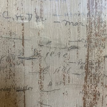 Drayton Hall - Growth chart from the family in the formal sitting room - Museums Near Me - Charleston, South Carolina