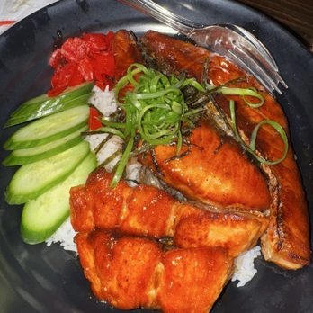 Yugo Ramen - B3. Salmon Teriyaki Don - Ramen Near Me - Newark, California