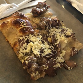 Bread and Salt - Sausage, onion with pecorino cheese.... absolutely amazing. My compliments to the chef. - Pizza Near Me - Jersey City, New Jersey