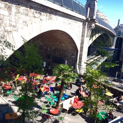Bourg Plage - Best place for a drink on the patio away from the crowds.