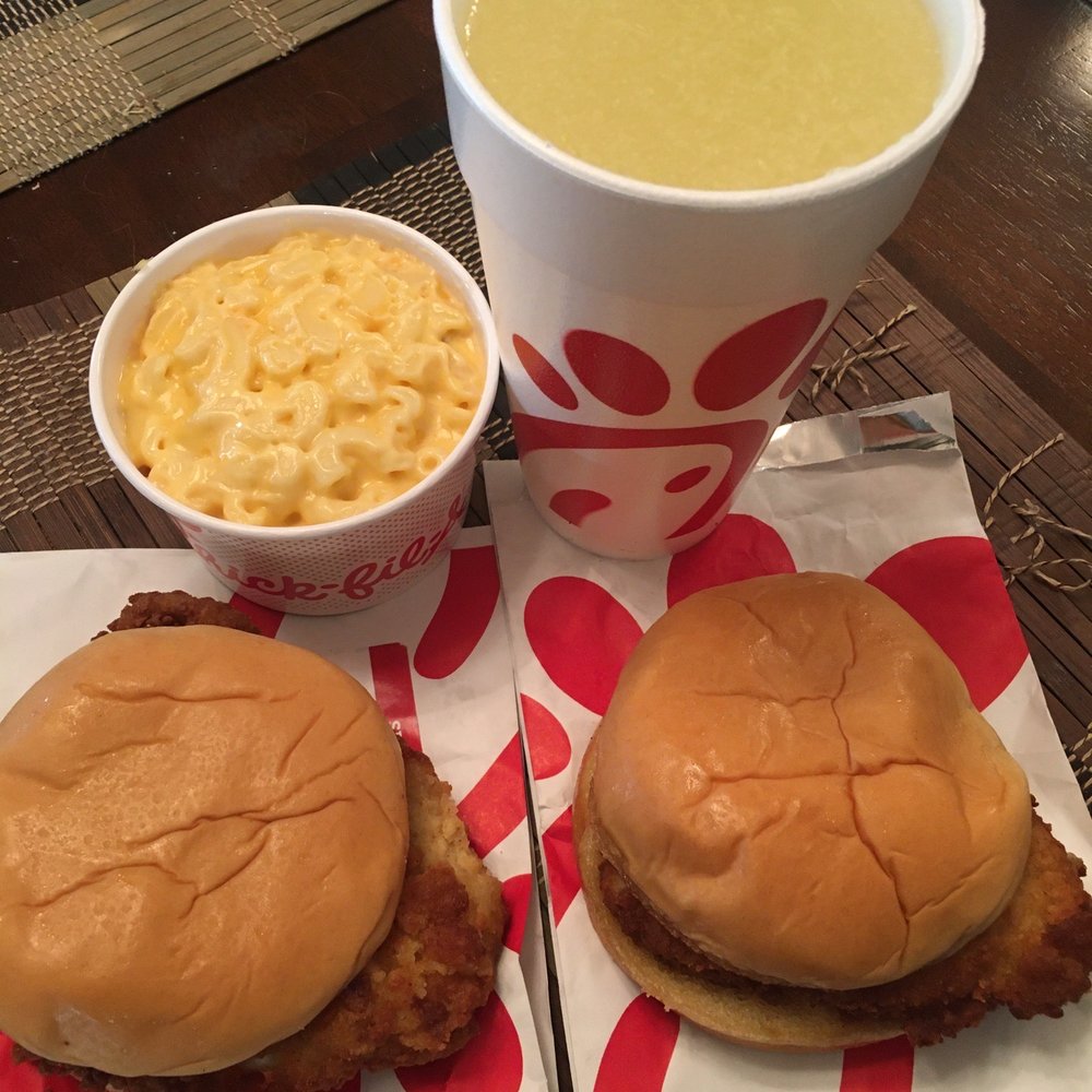 Chick-fil-A - Amazing sandwiches ~ one regular & spicy extra pickles ~ beats Popeyes any day ~ read my last review on Popeyes chicken sandwich - Fast Food Near Me - Ocala, Florida