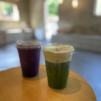 Laveta - Ube latte and matcha misto - Coffee & Tea Near Me - Los Angeles, California Laveta - Ube latte and matcha misto - Coffee & Tea Near Me - Los Angeles, California