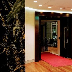 Lang Bar - Front doorway (red carpet!).