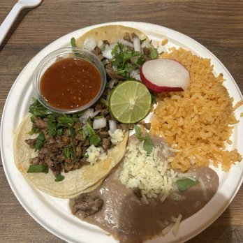 Taqueria Juanito's - Taco Plate (2) - Mexican Near Me - Tucson, Arizona