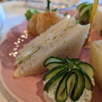 Teapots & Treasures Cafe - Egg salad and cucumber on cream cheese and toast - Cafes Near Me - Juno Beach, Florida Teapots & Treasures Cafe - Egg salad and cucumber on cream cheese and toast - Cafes Near Me - Juno Beach, Florida