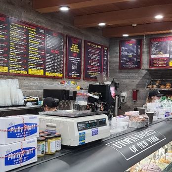 Utopia Bagels - Long, usually busy counter.... - Bakeries Near Me - Whitestone, New York