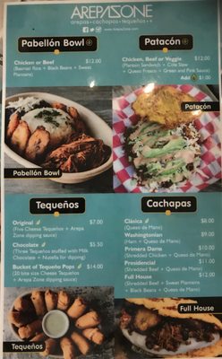 Menu photo 7 Arepa Zone Washington, DC, DC