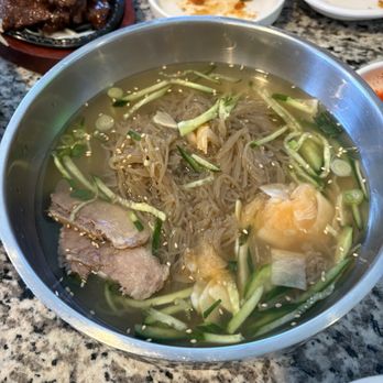 777 Korean Restaurant - Cold noodle soup - Korean Near Me - Las Vegas, Nevada