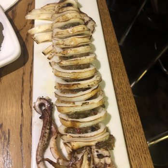 Tapeo - Squid stuffed with vegetables - Tapas Bars Near Me - Barcelona, B