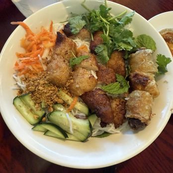 A-1 Pho & Grill - 39. Eggroll and grilled pork bun - Vietnamese Near Me - Haltom City, Texas