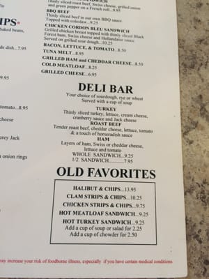 Menu photo 4 Main Street Grill Centralia, WA