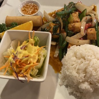 Thai Thai Cuisine - Thai Basil. Too salty! - Asian Fusion Near Me - Indianapolis, Indiana