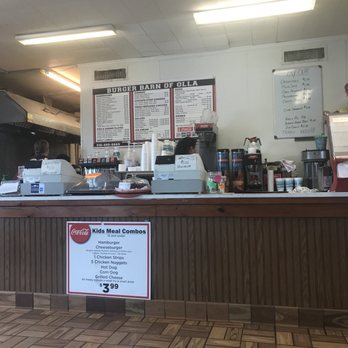 Burger Barn - the counter of a restaurant - New American Near Me - Olla, Louisiana